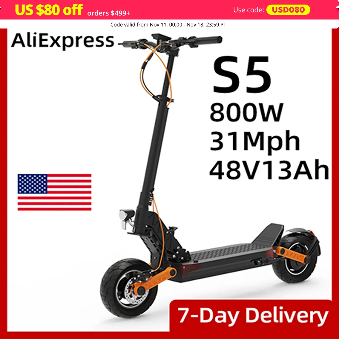 JOYOR S5/S10S Powerful Electric Scooter 800W/Dual 1000W Motor E Scooter 10 inch pneumatic tires Scooter Electric Adult