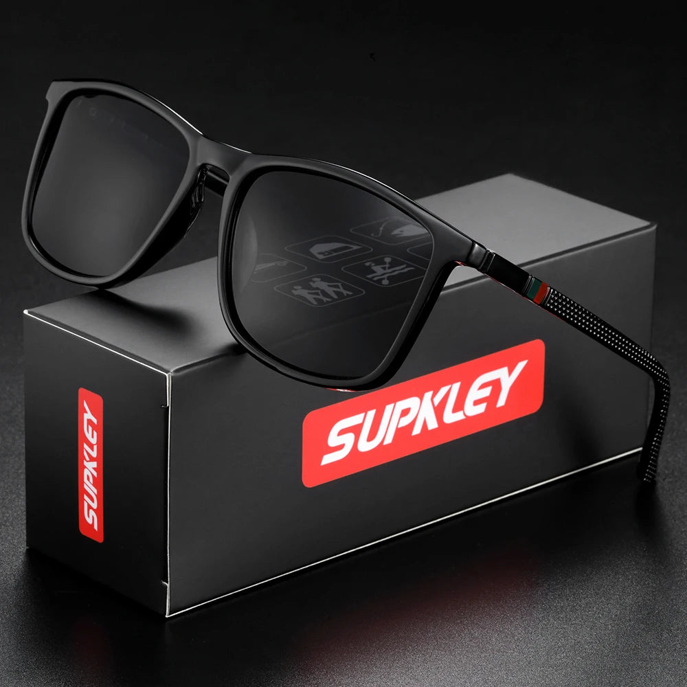 SUPKLEY Sports Polarized Sunglasses For Men Women Sun Glasses with UVA&B Protection Comfort Eyewear Accessory