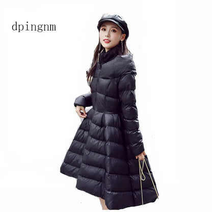 Parka Autumn Winter Jacket Women Clothes Vintage Warm Coat Female Women's Down Cotton Jacket Warm Thick Long Parkas