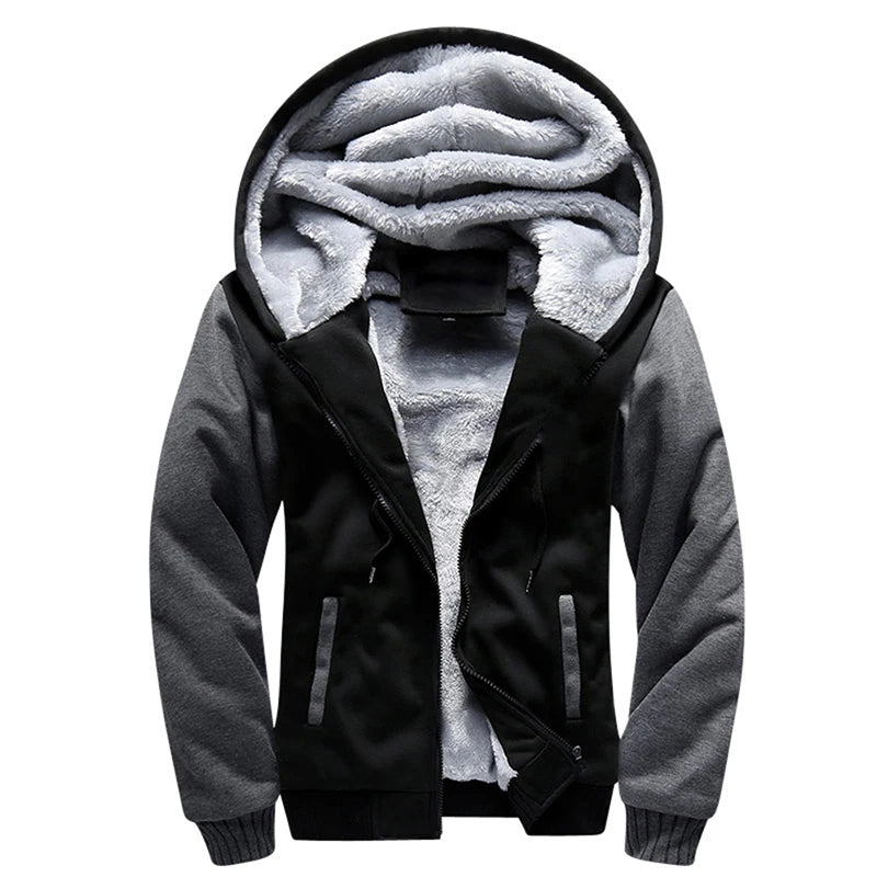 Casual Hoodies Streetwear Men's Coats