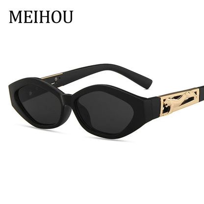 Unique Small Sunglasses Men Women Trend 2021 Rectangle Classic Brand Hip Hop Vintage Black Sunglasses Lady Eyeglass Cat Eye