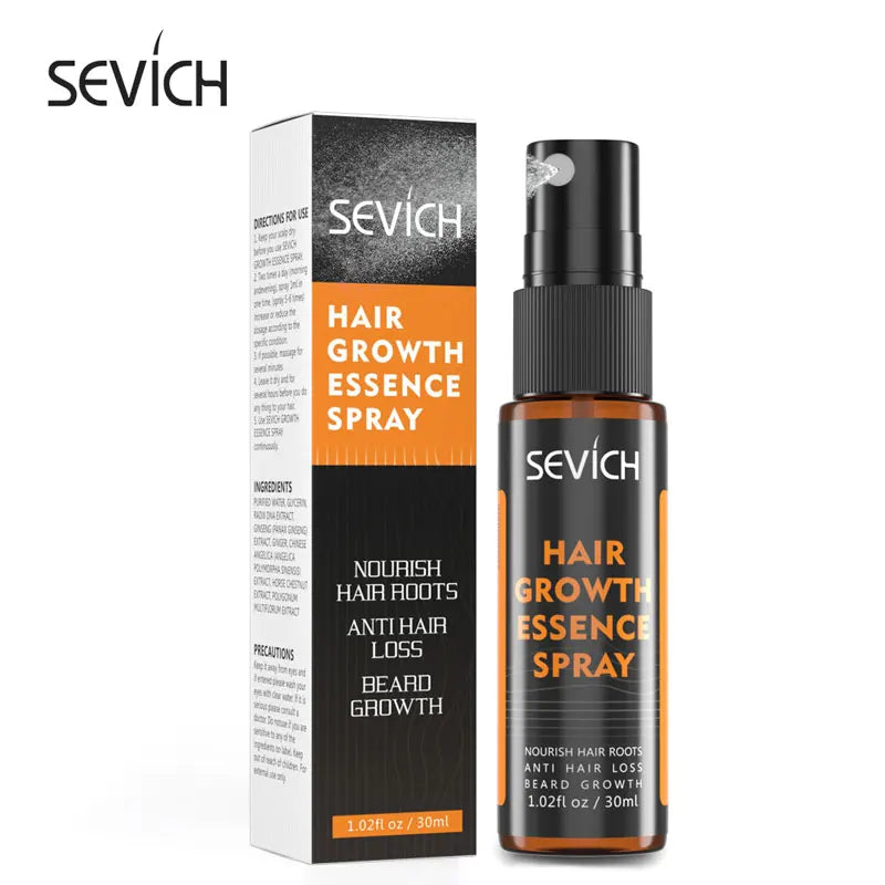 Sevich Ginger Fast Hair Growth Spray Anti Preventing Hair Loss Liquid Damaged Hair Repair Growing Spray Anti-Loss Hair Treatment