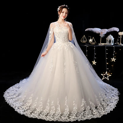 XXN-098#Bridal Wedding Dress Embroidered Lace on Net Lace Up Mermaid Trumpet Custom Plus Size Cheap Wholesale Manufacturer sales