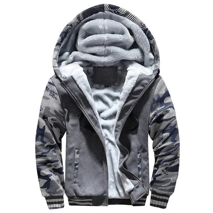 Casual Hoodies Streetwear Men's Coats