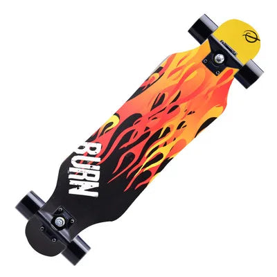 79cm/31" Beginner Skateboard Longboard Maple Flat-Plate Double Rocker Board Steel Bearing PU Wheels Children Adult Skate Board