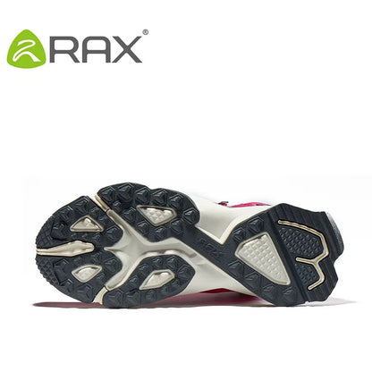 RAX Women Hiking Boots Waterproof Trekking Shoes Lightweight Mountain Climbing Boots Antislip Outdoor Sports Shoes Toursim