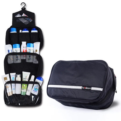 Men Large Waterproof Makeup Bag Male Female Travel Beauty Cosmetic Organizer Case Big Necessaries Make Up Women Toiletry Pouch