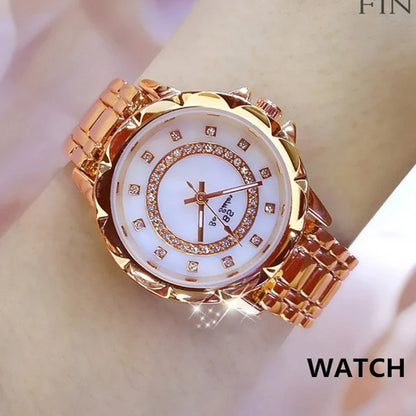 2024 Diamond Women Watch Rhinestone Elegant Luxury Brand