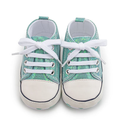 KIDSUN Baby Shoes Canvas Sneakers Newborn Multicolor Baby Boy Girl First Walker Shoes Infant Toddler Anti-slip Baby Sports Shoes