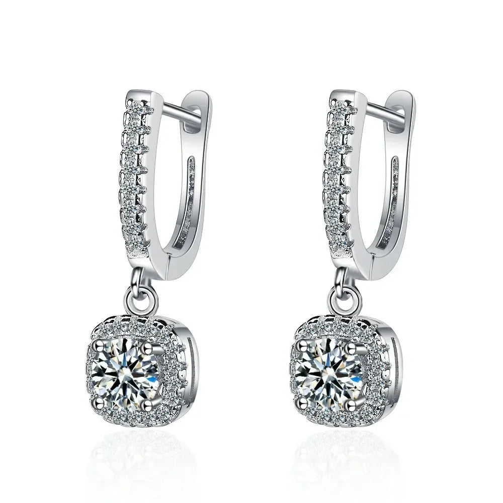 2CT Moissanite Wing of dream Earring