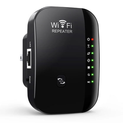 Wireless WiFi Repeater 300Mbps WiFi Extender Amplifier Booster Router 802.11N WPS Long Range 7 Status Light WiFi Repeater for PC