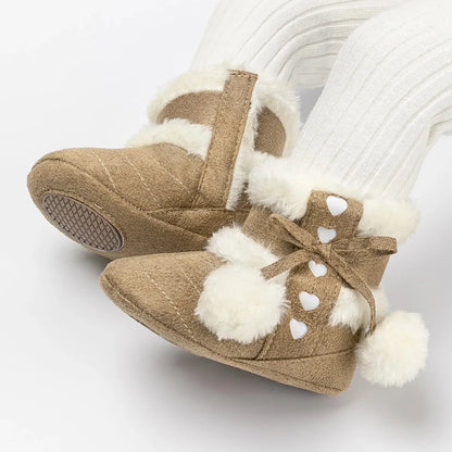 Winter Warm Snow Baby Boots Fluff