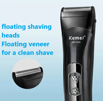 KM-1506 3 in 1 Electric Shaver USB Charging