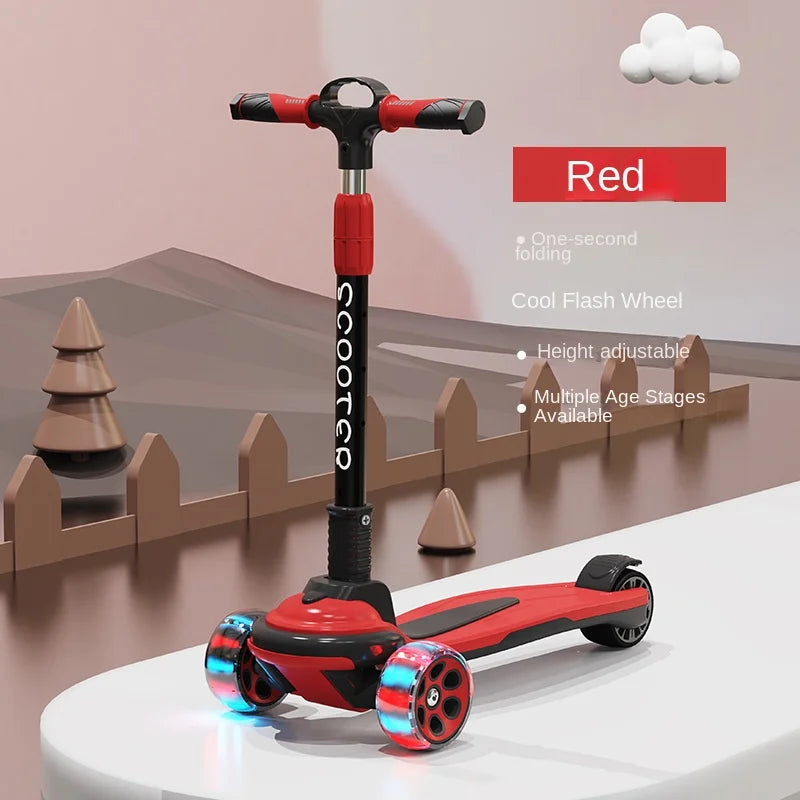 TULX Motion Scooter With Strong Shock Absorption And High Noise Reduction Adopts PU Material For Safer More Convenient Riding