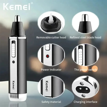 Kemei-6630 Nose Hair Trimmer