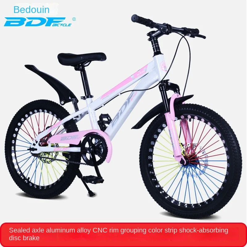 Cooya New Bike 18/20/22 Inch Mountain Bike Student Boys & Girls Kids Bike Bike Outdoor Mobility Scooter Fiets Bicycle Rower