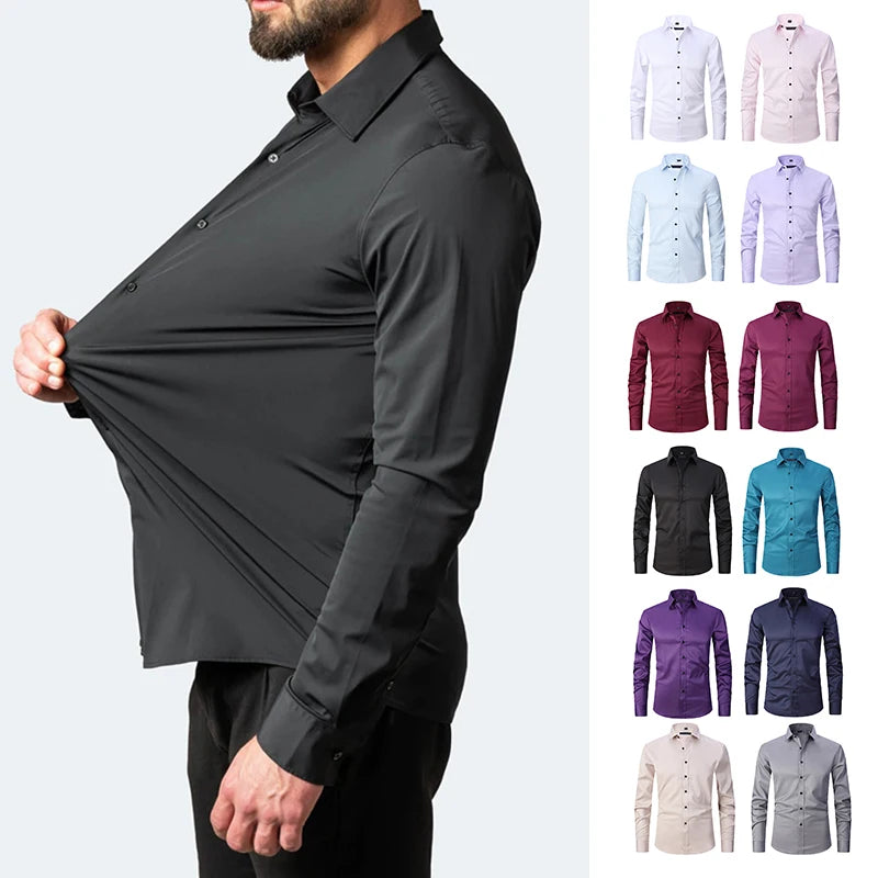 Plus Size High Elasticity Seamless Spandex Shirt