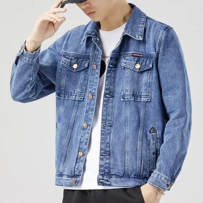 Casual Cotton Denim Jeans Coat