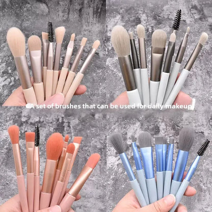 Makeup Brush Set full set high-quality eye shadow brushes soft hair highlight contour concealer makeup brushes