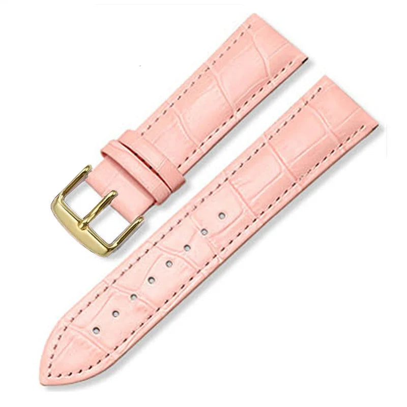 Universal Replacement  Leather Watch Strap Leather