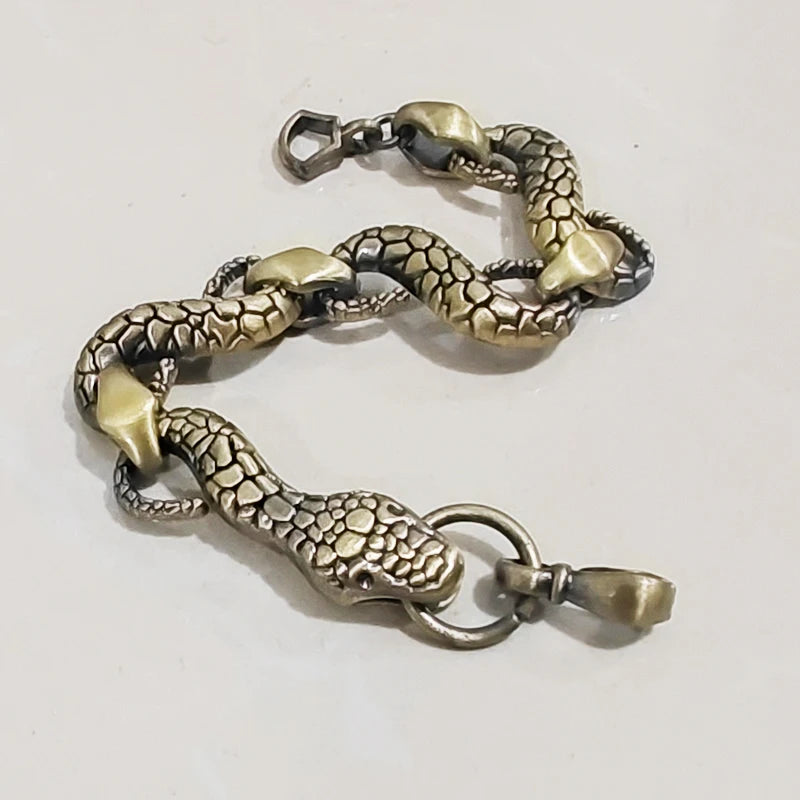 2025 Snake Bracelet Fashion Jewelry Vintage Gift for Men Women