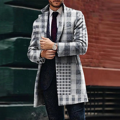 Geometric Pattern Coat