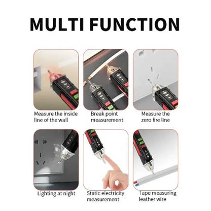 Electric Pen High-Precision Induced Electric Tester Pen Electroprobe Screwdriver Probe Light Voltage Tester Detector Test Pen