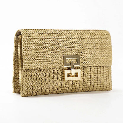 Women Straw Woven Handbag Versatile