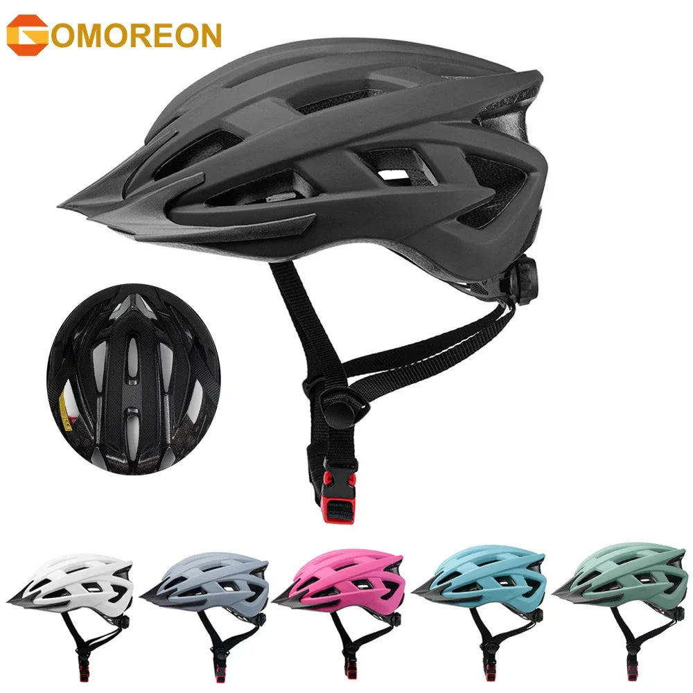 Bike Helmet for Adult Men Women , Lightweight with Adjustable Side and Chin Strap