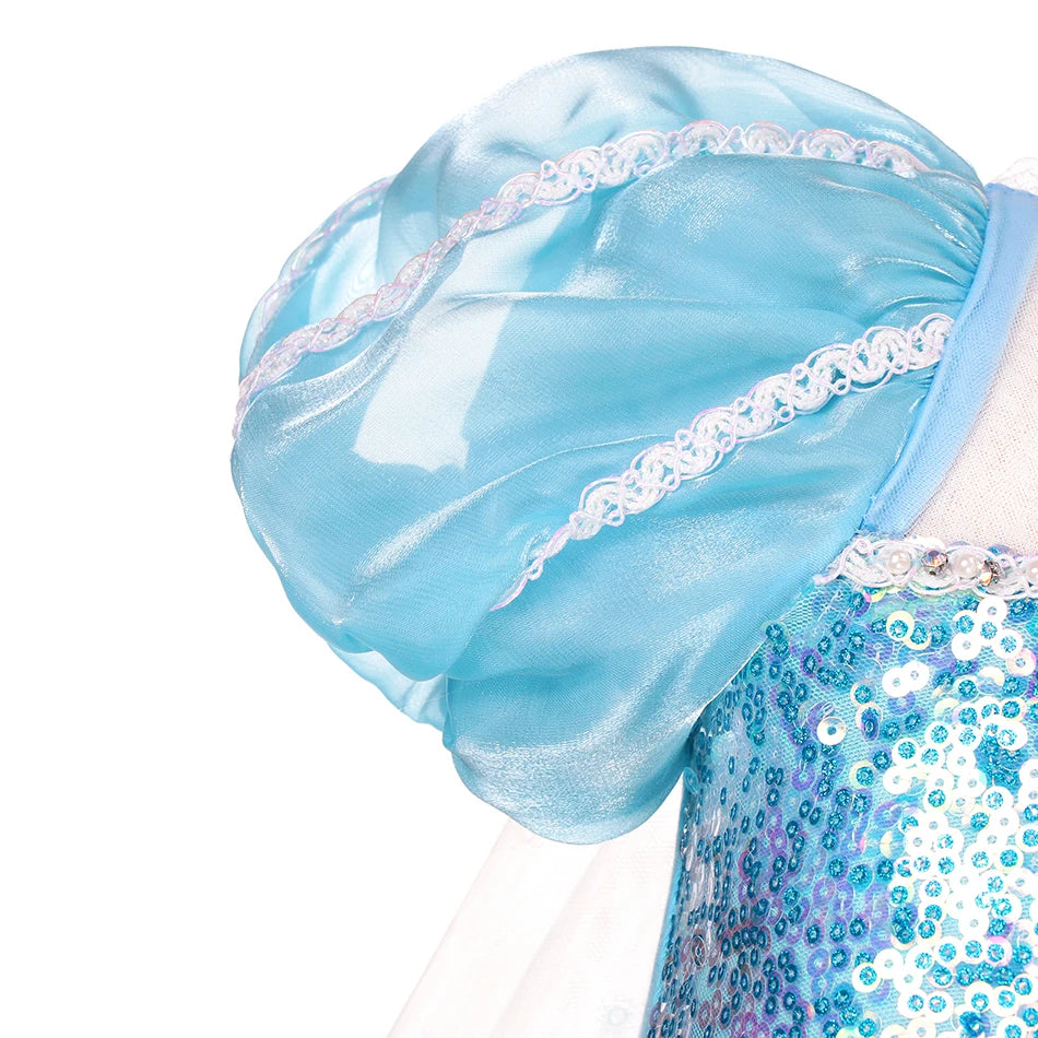 Disney Frozen Elsa Princess Halloween Cosplay Dress