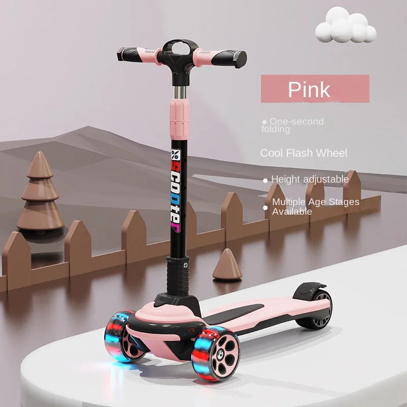 TULX Motion Scooter With Strong Shock Absorption And High Noise Reduction Adopts PU Material For Safer More Convenient Riding