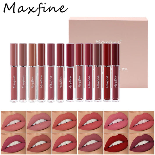 6-color lip gloss liquid lip gloss cosmetic liquid lipstick stain-proof waterproof lip glos