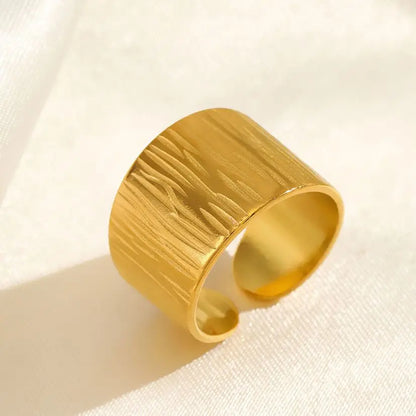 316L Stainless Steel Rings for Women Gold Color Women's Ring Male Finger Wedding Luxury Quality Jewelry Accessories 48 Style