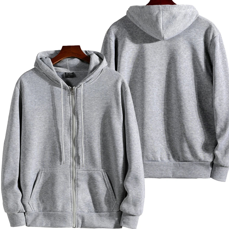 Zipper Hoodies Women/Men Fashion