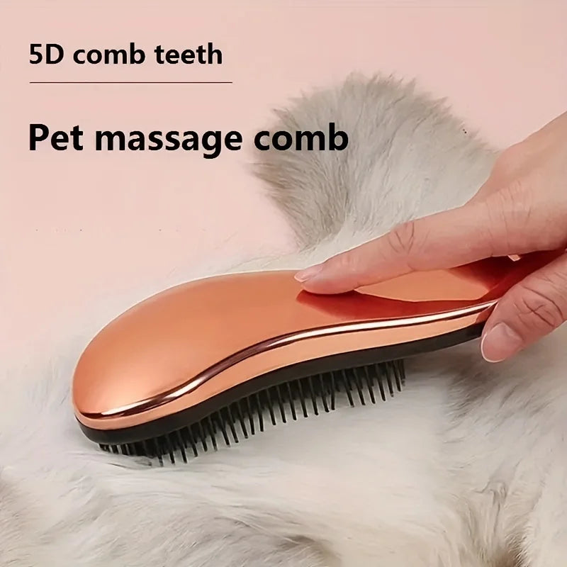 2-in-1 Dog Grooming Comb and Massage Brush