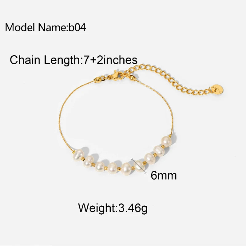 2024 Classic Snake Chain Bracelets Women Trend Gold Plated Stainless Steel Cuban Chain Bracelet Trendy Female Gifts Jewelry