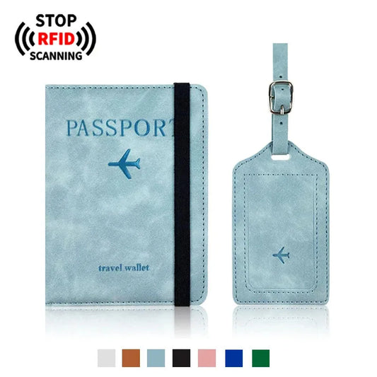 Travel Passport Credit Holder Cover Case