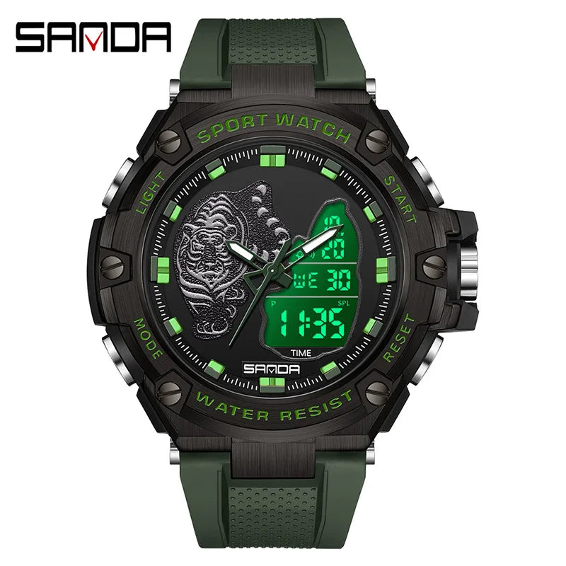 New Luxury Brand Fashion Watch Men's LED Digital Watch G outdoor professional waterproof military sports watch relojes hombre