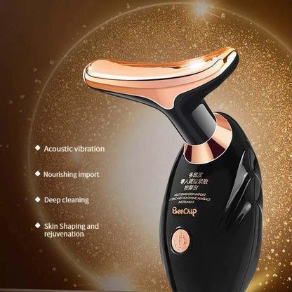 Black Gold Electric Facial Beauty Instrument Lifting And Firming