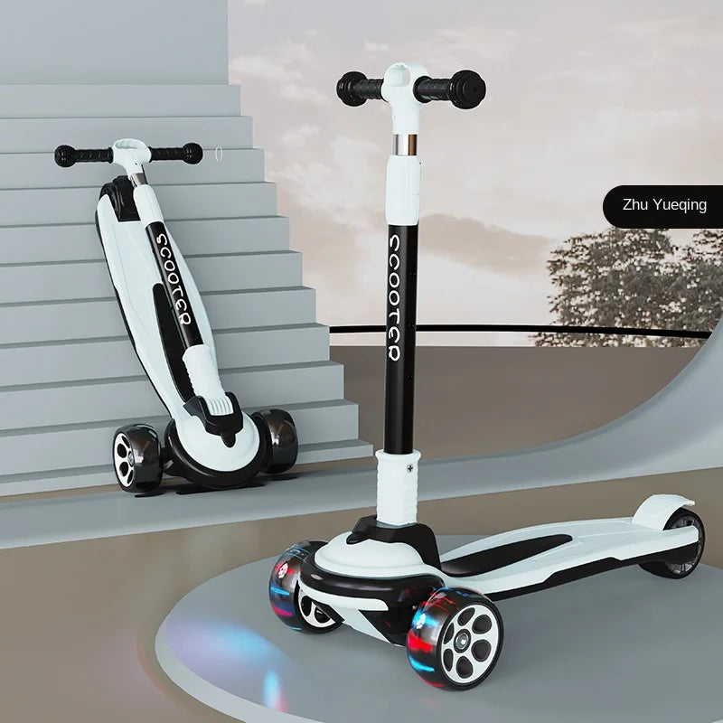 TULX Motion Scooter With Strong Shock Absorption And High Noise Reduction Adopts PU Material For Safer More Convenient Riding