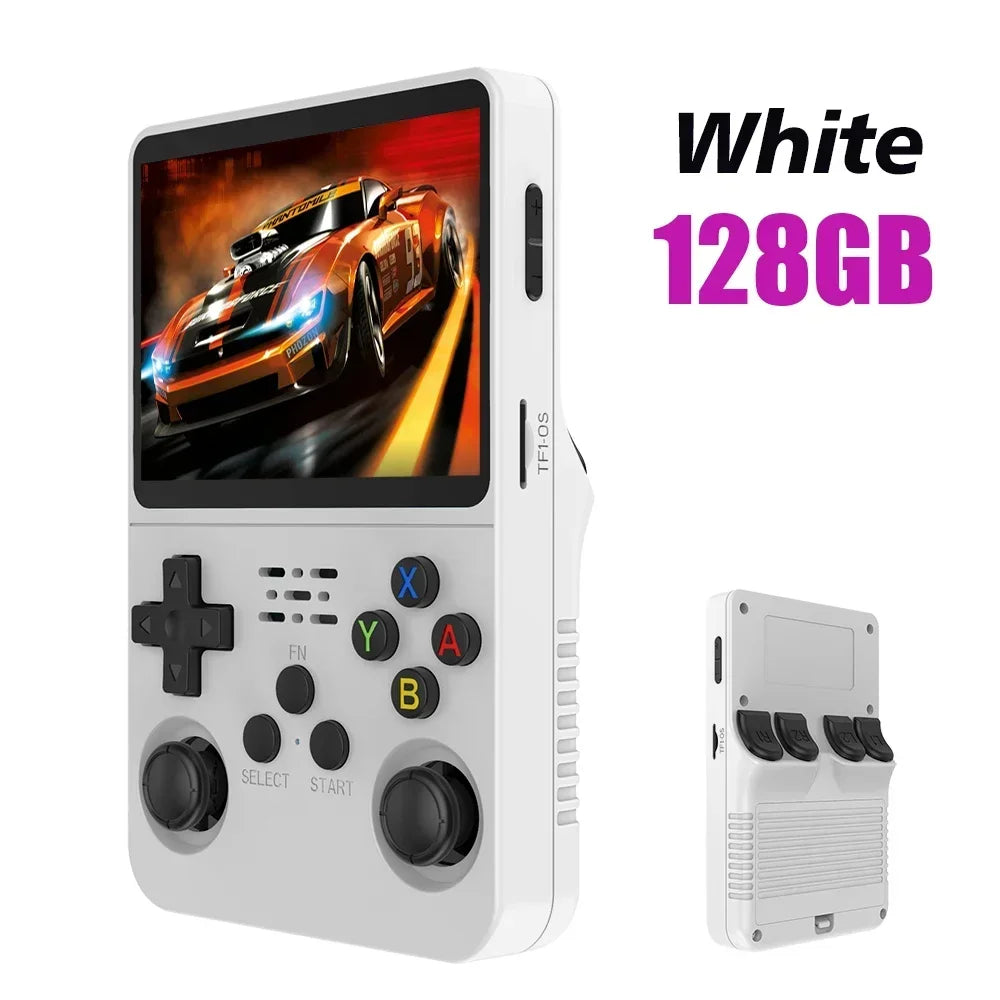 128G R36S Retro Video Game Console Linux System 3.5 Inch IPS Screen RK3326 Portable Pocket Player 64G 256G Games best Boys gifts