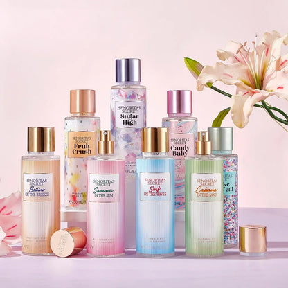 Women's persistent light fragrance Victoria fragrance body spray with various flavors Skin care