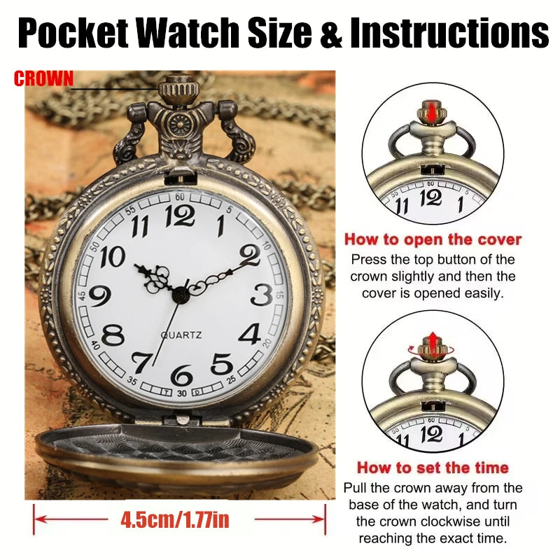 Vintage Hollow Tree Pocket Watch Unique Styles With Necklace Chain Clock Retro Bronze Exquisite Gifts for Men Women Relojes