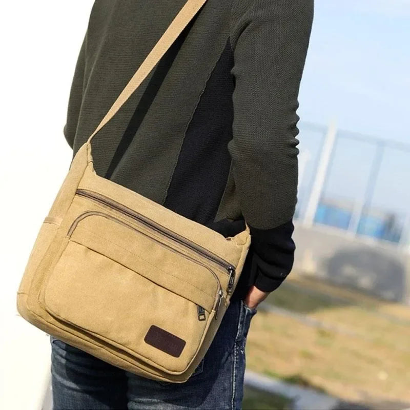 Fashion Canvas Single Shoulder Bag