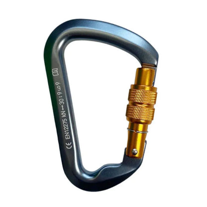 Carabiner Rock Climbing Mountain Landing 30kN High Altitude Operation Equipment Outdoor Aluminum Alloy Safety Buckle Hook