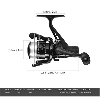 Lixada 2.1m 2.3 m Telescopic Fishing Rod Reel Combo Full Kit Carbon Fiber Rod Pole Spinning Reel Fishing Bag Case Pesca Gear Set