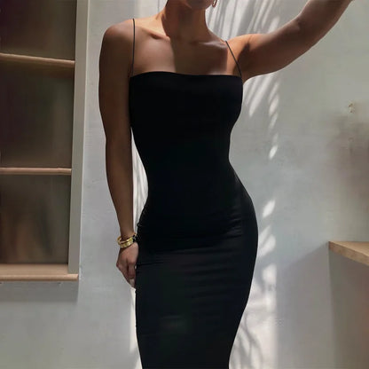 Summer Black Sexy Dress