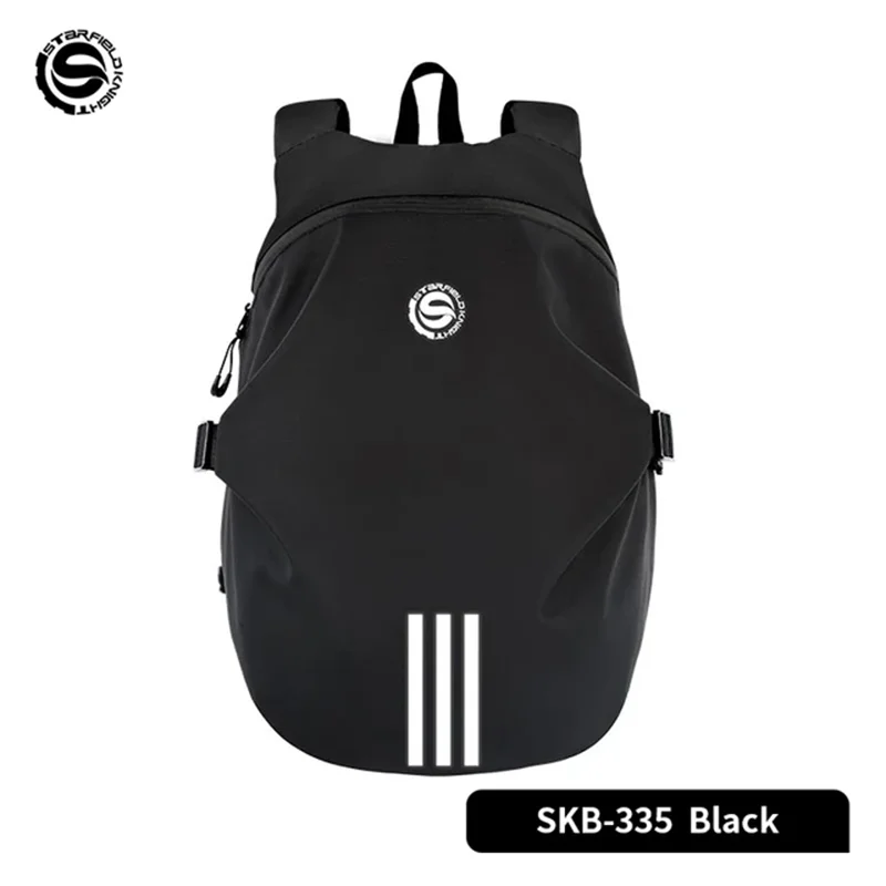 SFK Motorcycle Riding Multifunctional Bag Backpack Waterproof High-capacity Helmet Bag Night Reflection Logo For Outdoor Travel