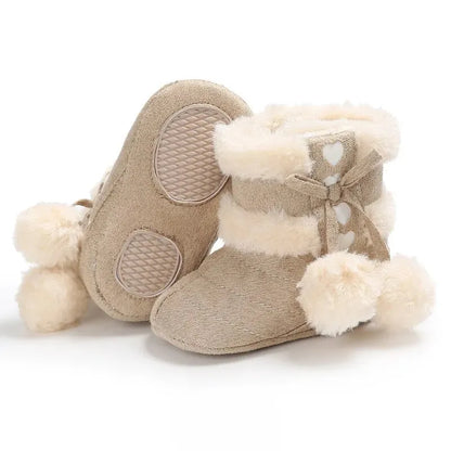 Winter Warm Snow Baby Boots Fluff