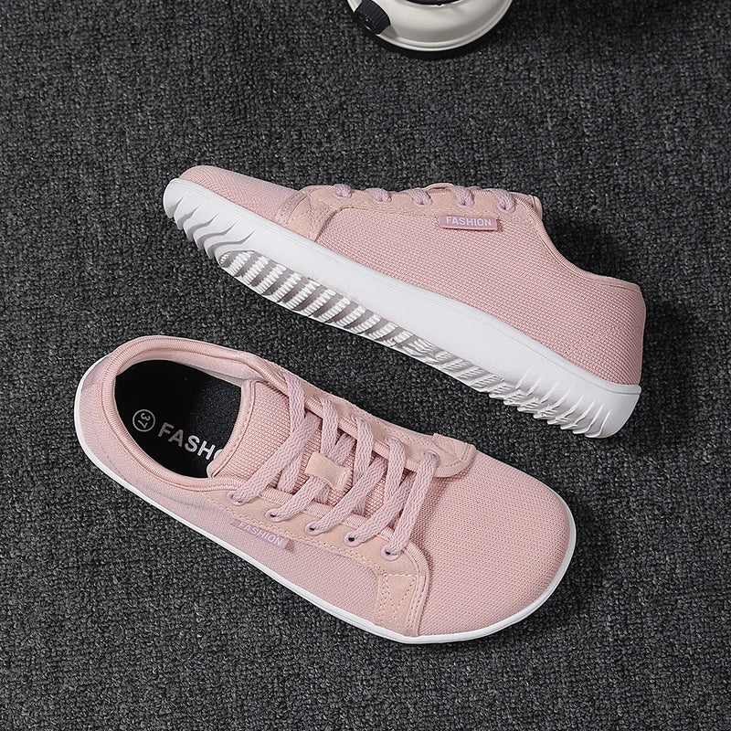 FANMMING Women Barefoot Shoes Outdoor Walking Sneakers Men's Wide toe Causal Shoes Lightweight Wide Feet Fat Big Toe Shoes 2024